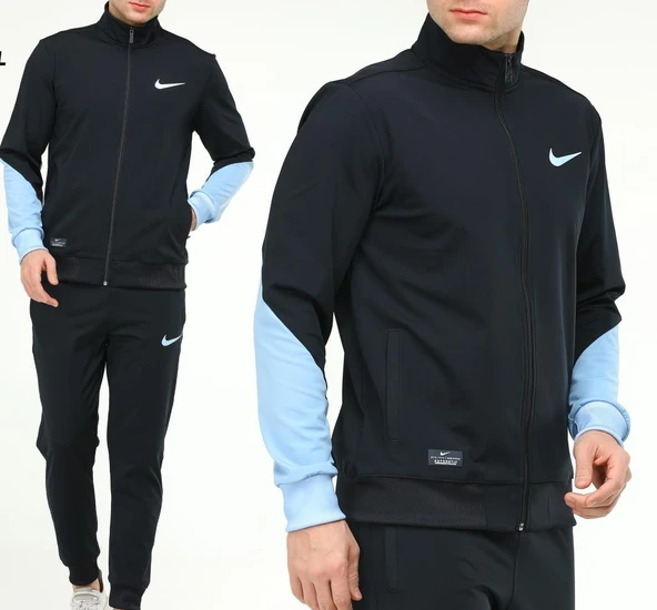 Nike EA-4050 Battal Beden Erkek Polyester Eşofman Takımı ürün görseli 1