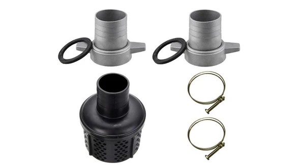 Benzinli Su Motoru Hortum Rekor Takım Seti Metal 2" ürün görseli 1