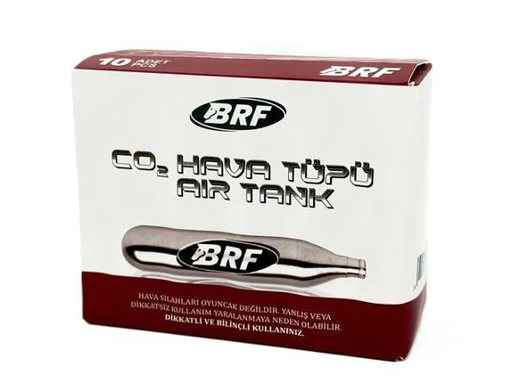 BRF 12 Gram CO2 Havalı Tüpü 10 Adet ürün görseli 1