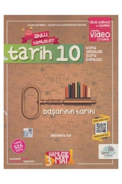 10.Sınıf Tarih Konu Anlatan Soru Bankası Tammat ürün görseli 1