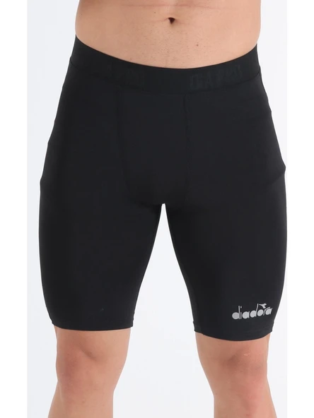 Diadora Flatron Pro Kısa Tayt Siyah Eski Sezon ürün görseli 1