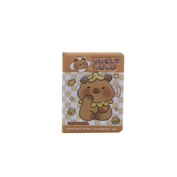 MIKRO NOT DEFTERI PUFFY CIPPER BEAVER PF-140 - Resim 3