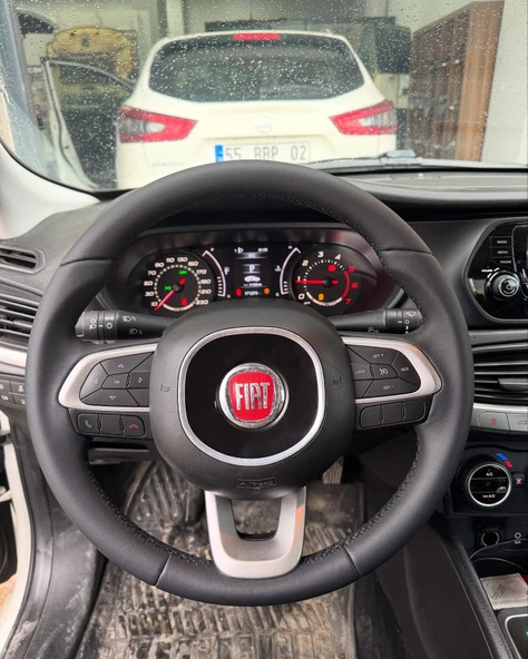 Fiat Egea 2015-2019 Araca Özel Direksiyon Kılıfı Uyumlu AÇIKLAMAYI OKUYUNUZ ürün görseli 1