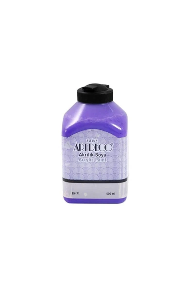 Lisans Artdeco Akrilik Boya 500 Ml Mor Lv-Y-070L-3608 ürün görseli 1
