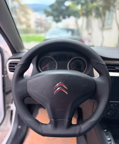 Citroën Ami Araca Özel Dikmeli Direksiyon Kılıfı ürün görseli 1