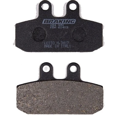 Braking 648Sm1 2012-2021 Moto Guzzi Stone 750 Uyumlu Arka Fren Balatası ürün görseli 1