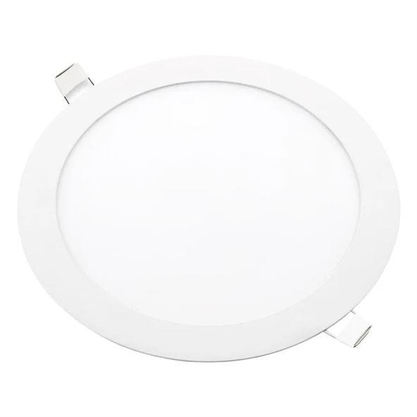 Ayt Zmr ZMR-206 B 18 Watt 205 Mm 6500K Sıva Altı Panel Beyaz 2'li Led Armatür Panel Led Lamba Aydınlatma ürün görseli 1