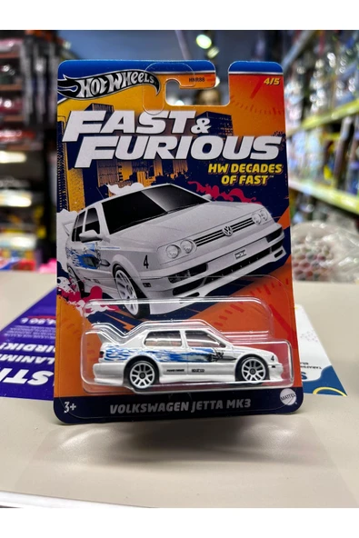 Hot Wheels Fast Furious Volkswagen Jetta MK3 HNR88 HRW44 ürün görseli 1