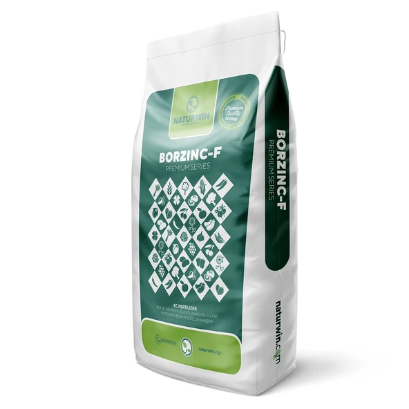 NATURWİN BORZINC F (%6 BOR - %11 ÇİNKO - %2 DEMİR) TOZ GÜBRE 10 KG ürün görseli 1