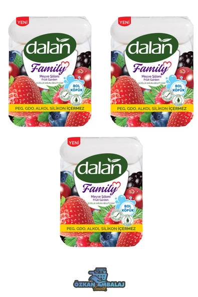 Dalan Family Meyve Şöleni El Sabunu 3 Paket ürün görseli 1