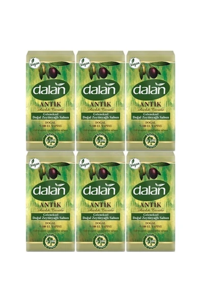 Dalan Antik Zeytinyağlı El Yapımı Doğal Sabun 6x900gr ürün görseli 1