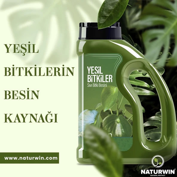 NATURWİN GARDEN YEŞİL BİTKİLER SIVI BİTKİ BESİNİ 600 ML ürün görseli 1