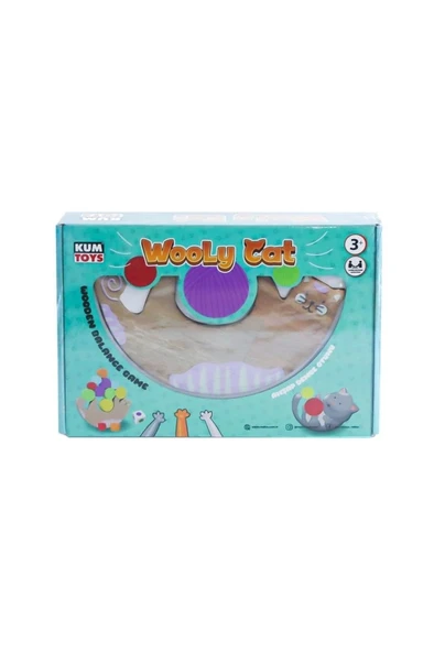 Kumtoys Wooly Cat Kedi Oyunu ürün görseli 1