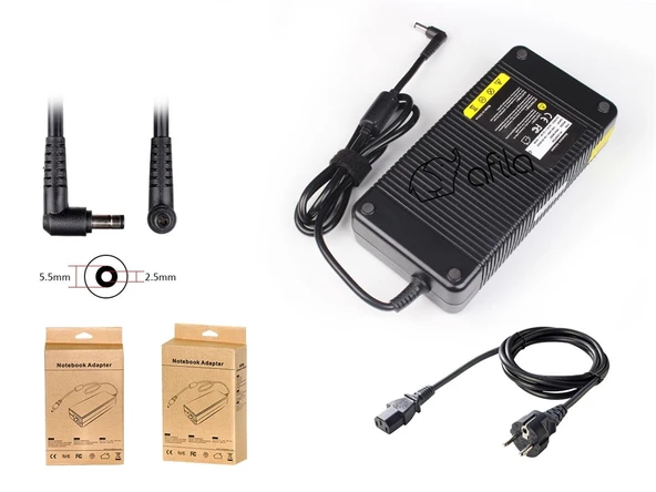 Monster Tulpar T7V21.2 Notebook uyumlu Adaptör, Şarj Aleti Cihazı (240W) ürün görseli 1