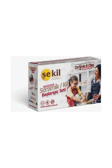 Şekil Seramik Kil Başlangıç Seti ürün görseli 1
