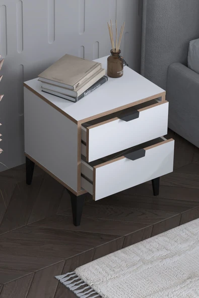 SARMOBİ Arden 2 Çekmeceli Komodin - Resim 5