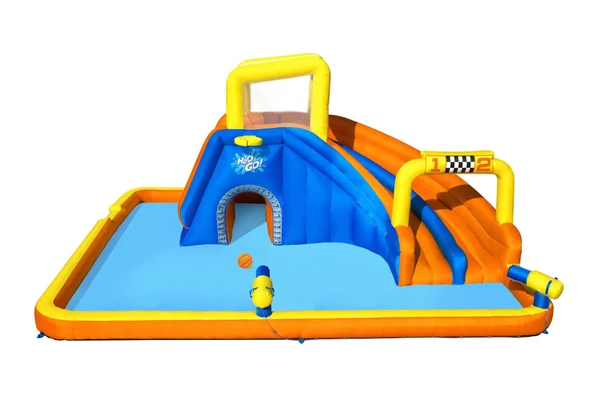 H2OGO!® 53377 Super Speedway™ Çocuklar İçin Şişme Su Parkı  2.65 m ürün görseli 1