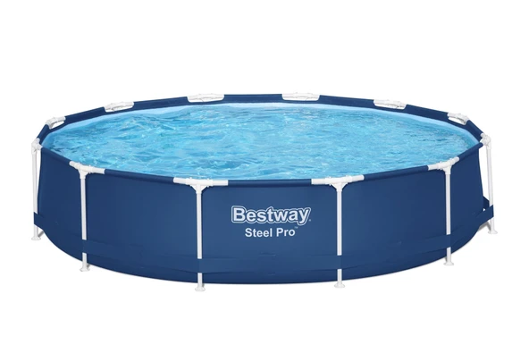 Bestway® 56681 Steel Pro® Prefabrik Yer Üstü Çember Havuz Seti 3,66 m x 76 cm ürün görseli 1