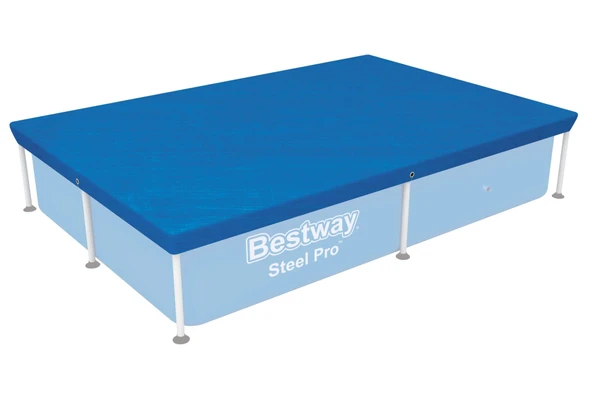 Bestway® 58103 Dikdörtgen Havuz Örtüsü - 2,24 m x 1,54 m Yerüstü Havuzlar için ürün görseli 1
