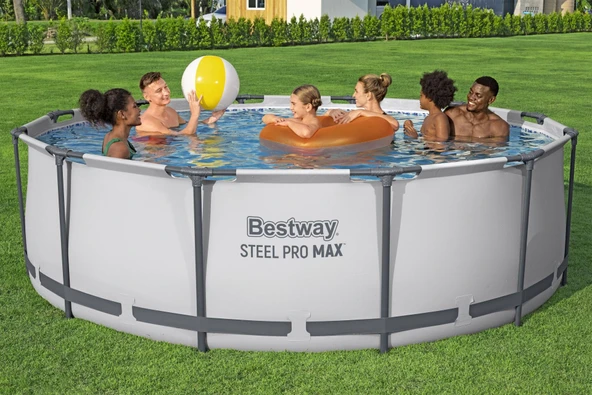 Bestway® 56420 Steel Pro MAX™ Yer Üstü Prefabrik Havuz Seti 3,66 m x 1,22 m ürün görseli 1