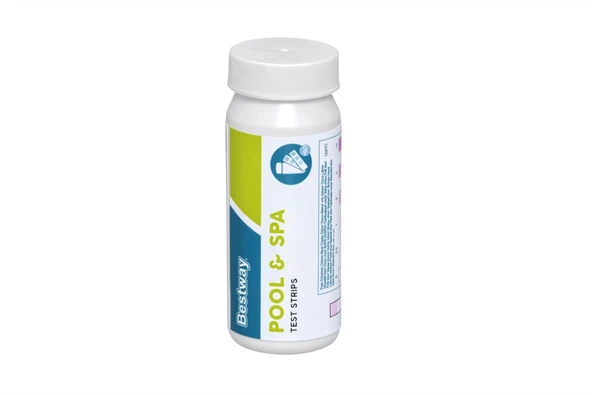 Bestway® 58142 Havuz & Spa 3 lü Kimyasal Test Şeridi 50 lik Paket ürün görseli 1
