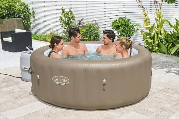 Lay-Z-Spa® 60017 Palm Springs AirJet™ Şişme Spa Havuzu, 4-6 kişilik ürün görseli 1