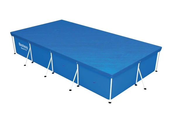 Bestway® 58107 Dikdörtgen Havuz Örtüsü - 4,00 m x 2,11 m Yerüstü Havuzlar için ürün görseli 1