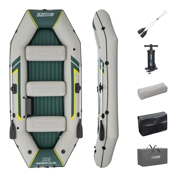 Bestway Hydro-Force 65157 Ranger Elite X4 Şişme Bot Seti 3,20 m ürün görseli 1