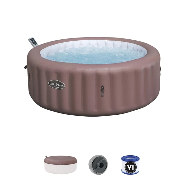 Lay-Z-Spa® 6001G  Hawaii Smart AirJet™ Enerji Tasarruflu Şişme Spa Havuzu, Mobil Uygulama Kontrollü, 4-6 kişilik ürün görseli 1