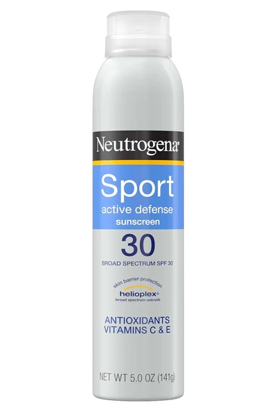 Neutrogena Sport Active Defense SPF30 Güneş Koruyucu Sprey 141GR ürün görseli 1