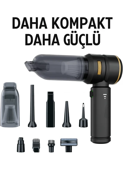 15000PA 3 Kademeli Şarjlı Güçlü Vakumlu Oto Süpürgesi Elektrik Süpürgesi ürün görseli 1