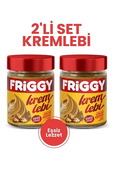 2'li Set Friggy Kremlebi Kahvaltılık Sürülebilir Katkısız Leblebi Kreması ürün görseli 1