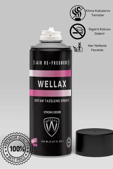 ASTRALED Koku Giderici Klima Bombası Dezenfektan Sprey 150 Ml, Temizleyici Tazeleyici Strong Desire ürün görseli 1