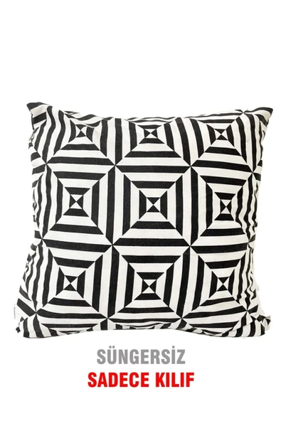 Vip Home Concept Market Ürünleri Kırlent Yastık Dolgulu Fermuarlı Vip Yastık 1 Adet-43x43 Cm(hipnoz) ürün görseli 1