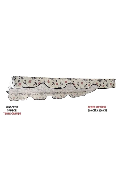 Vip Home Concept Market Ürünleri Tente Salıncak Tentesi Gölgelik 3 Kişilik Tente Gölgelik 200x130 Cm-marin ürün görseli 1