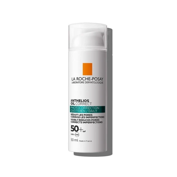 La Roche Posay Anthelios Oil Correct (Spf50+) Yüz Güneş Kremi 50 Ml - SKT:09/2026 ürün görseli 1