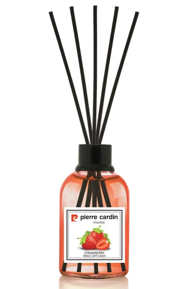 Pierre Cardin Reed Diffuser 110 ml - Strawberry - Çilek Oda Kokusu ürün görseli 1