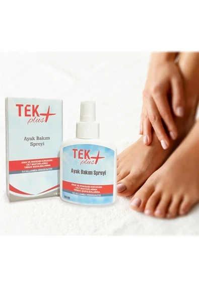 TekPlus Ayak Bakım Spreyi - Ayakkabı Ve Ayak Kokusu Önleyici, Mantar Karşıtı, Tırnak Bakım Spreyi 100ml ürün görseli 1