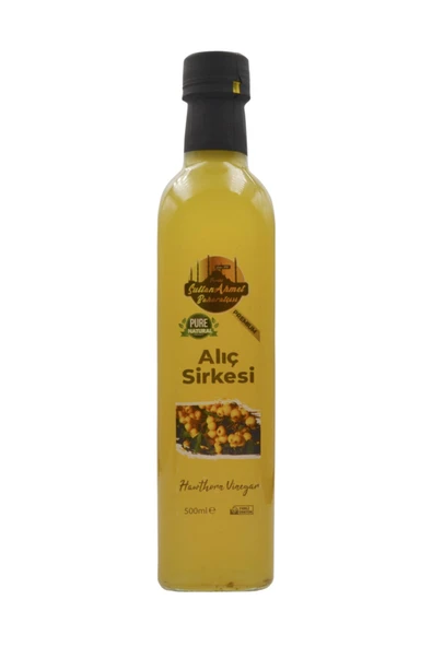 Tarihi SultanAhmet Baharatçısı Alıç Sirkesi %100 Katkısız Doğal 500 ml | Özel Üretim ürün görseli 1