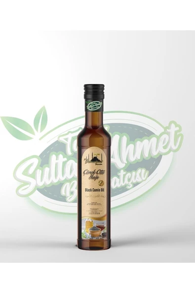 Tarihi SultanAhmet Baharatçısı Saf Çörek Otu Yağı 250 ml - Soğuk Sıkım, Doğal, Katkısız, Yüksek Kalite, Özel Üretim ürün görseli 1