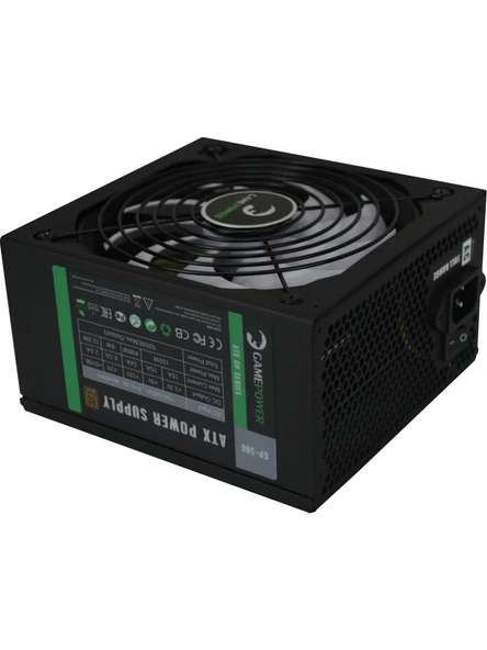 Gamepower GP-500 APFC 14cm 80+(BRONZ) 500W PSU - Resim 3