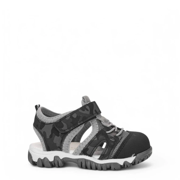 Papuçcity Arzen 03324 Ortopedik Erkek Çocuk Önü Kapalı Sandalet Ayakkabı ürün görseli 1