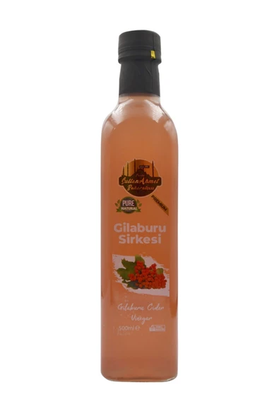 Tarihi SultanAhmet Baharatçısı Gilaburu Sirkesi 500 ml – %100 Katkısız Doğal | Özel Üretim ürün görseli 1