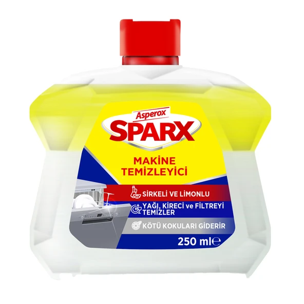 Asperox Sparx Bulaşık Makinesi Temizleyici 250 Ml ürün görseli 1