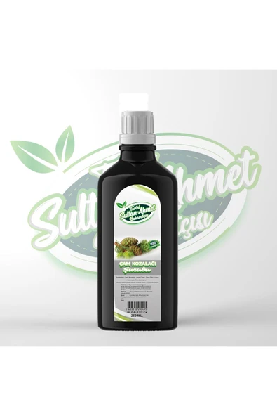 Tarihi SultanAhmet Baharatçısı Çam Kozalağı Şurubu 250ml - Doğal | Katkısız | Yüksek Kaliteli ürün görseli 1