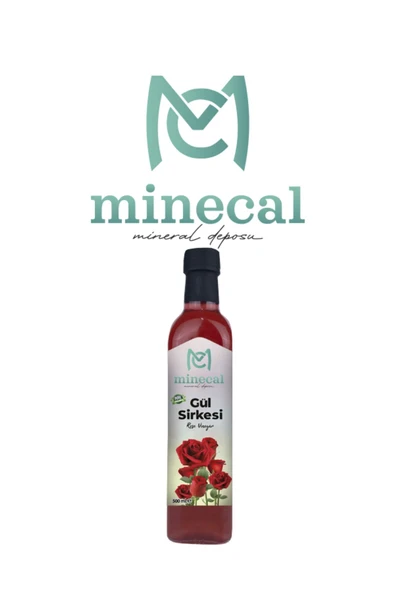 Minecal Gül Sirkesi 500 ml – %100 Katkısız Doğal | Şekersiz | Koruyucu Içermez ürün görseli 1