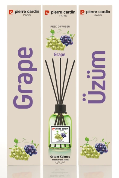 Pierre Cardin Reed Diffuser 110 ml – Grape – Üzüm Oda Kokusu - Resim 5