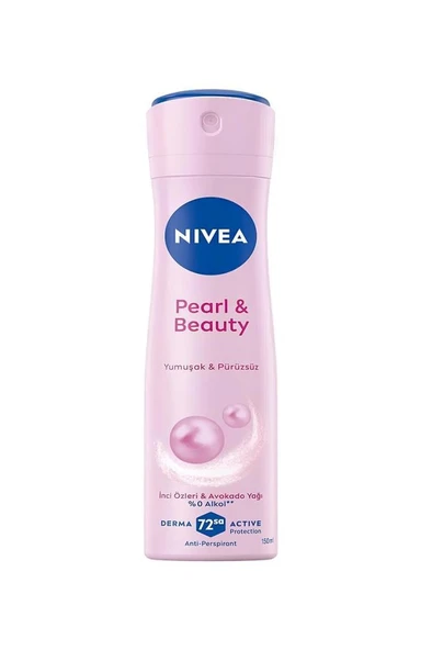 Nivea Pearl & Beauty 150 ml Kadın Deodorant ürün görseli 1