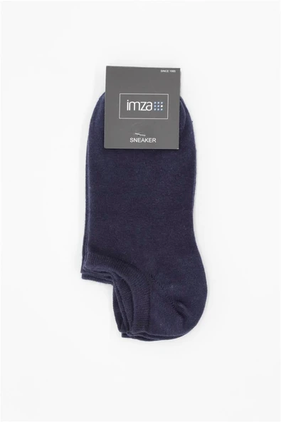 Lacivert Düz Pamuklu Suprem Sneaker Çorap 1060250151 ürün görseli 1