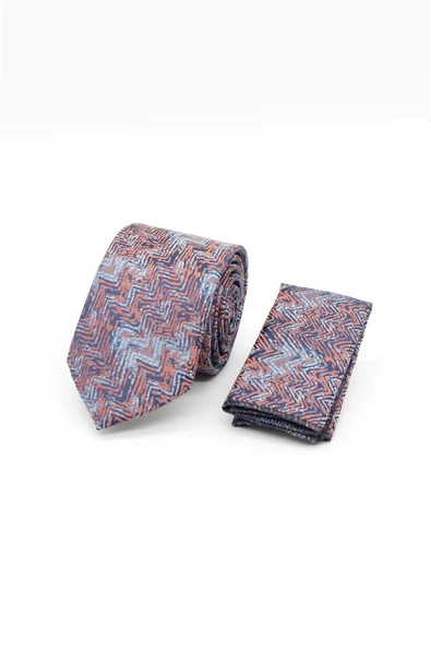 Bordo Desenli 6 Cm Kravat 1090250127 ürün görseli 1